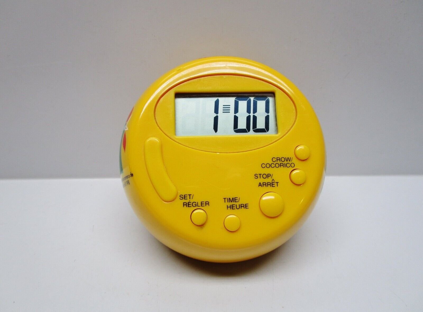 Vintage - Kellogg's Digital Rooster Crowing Alarm Clock - Kellogg Canada 1998