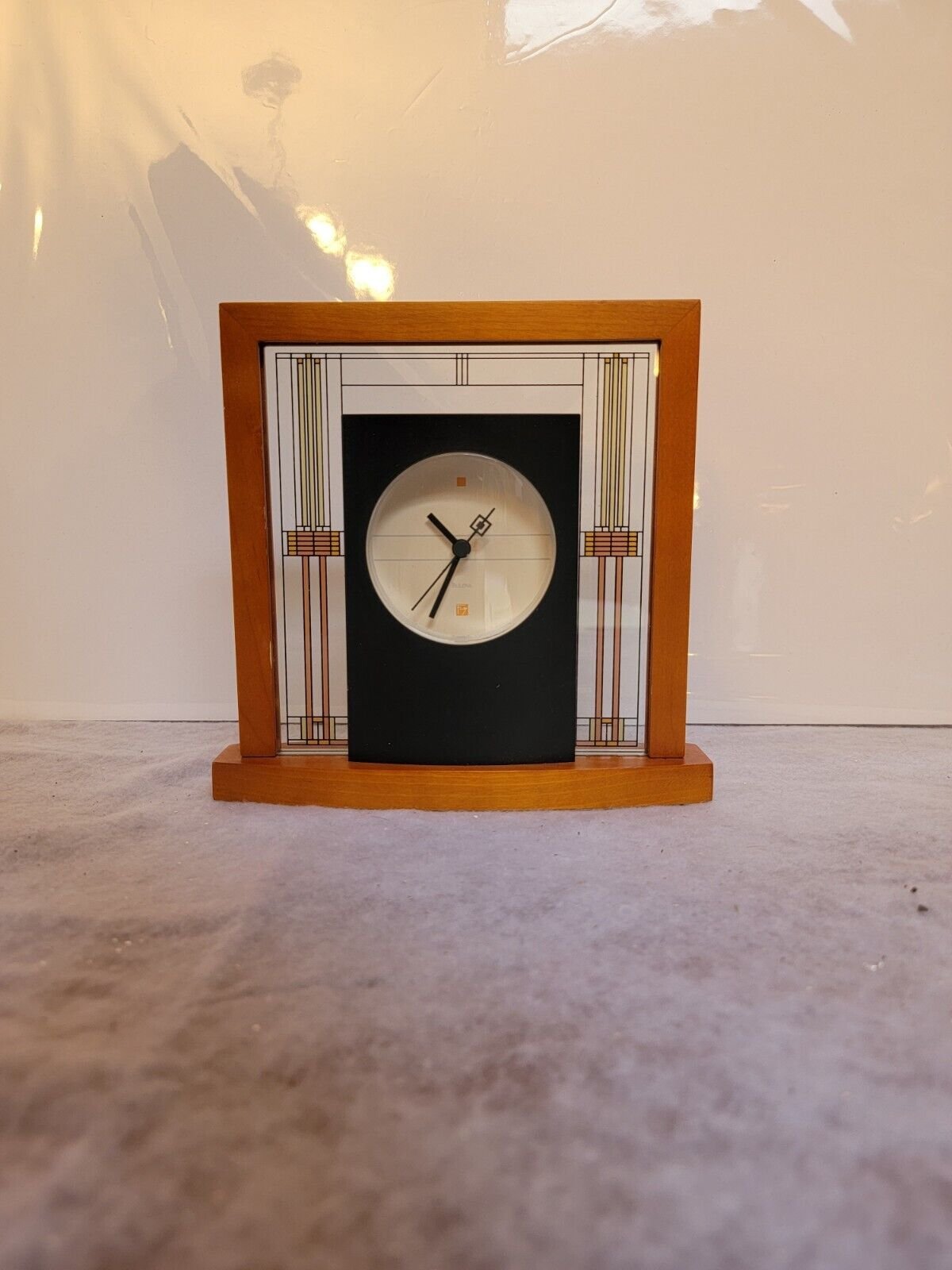 Vintage Bulova Willits Table Clock