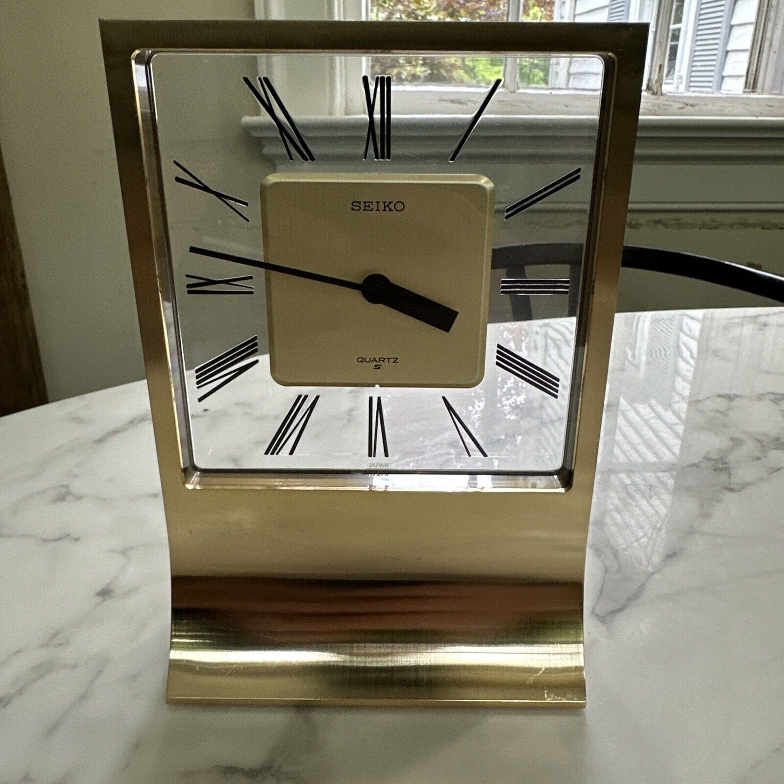 Vintage Seiko Modernist Mantle Clock Works