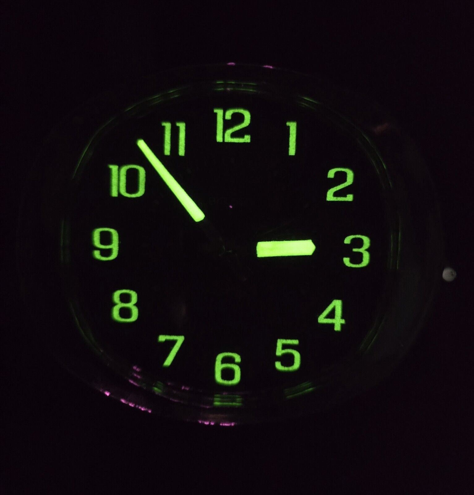 Vintage Westclox Big Ben Wind Up Alarm Clock Black Silver Glow in Dark WorksREAD