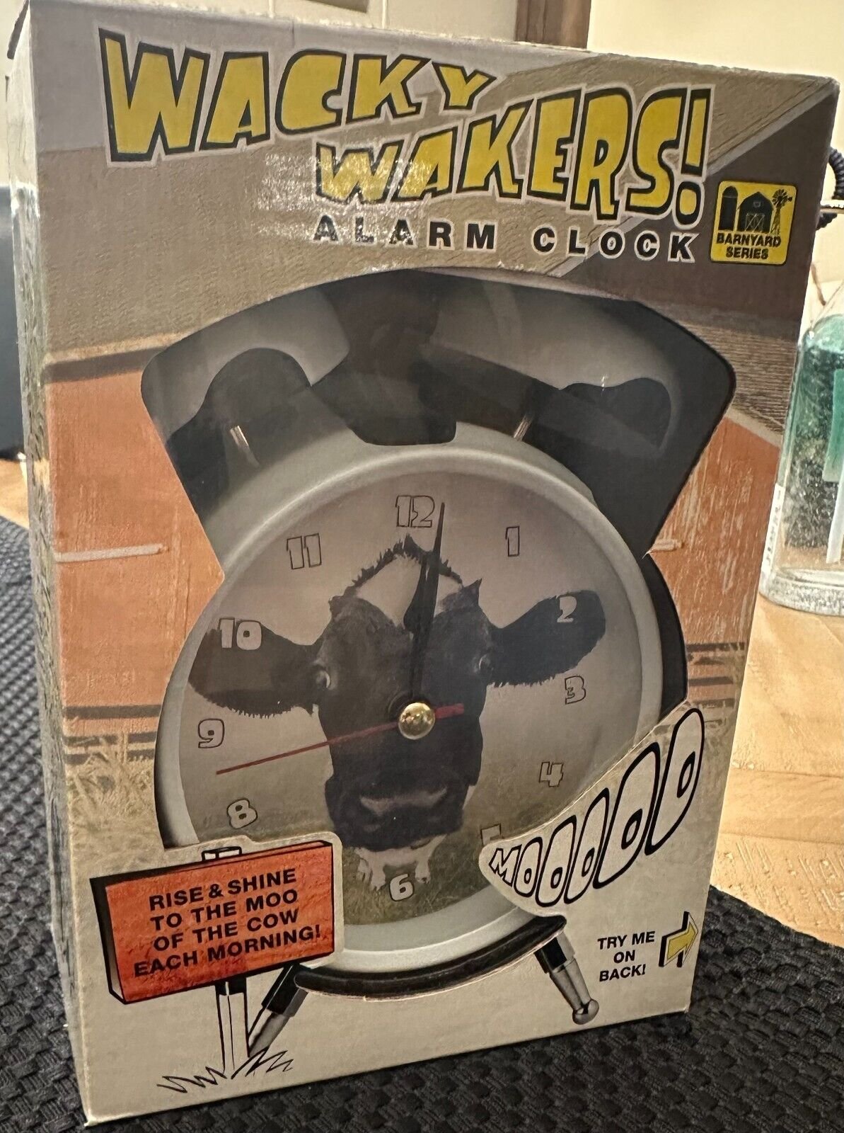 Wacky Wakers Cow Sound Alarm Clock Barn Yard Series