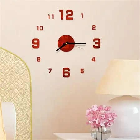 Wall Digital Clock 3 D Diy Roman Numbers Acrylic Mirror Sticker Home Decor Mural Decals photo Wall Digital Clock 3 D Diy Roman Numbers Acrylic Mirror Sticker Home Decor Mural Decals featured