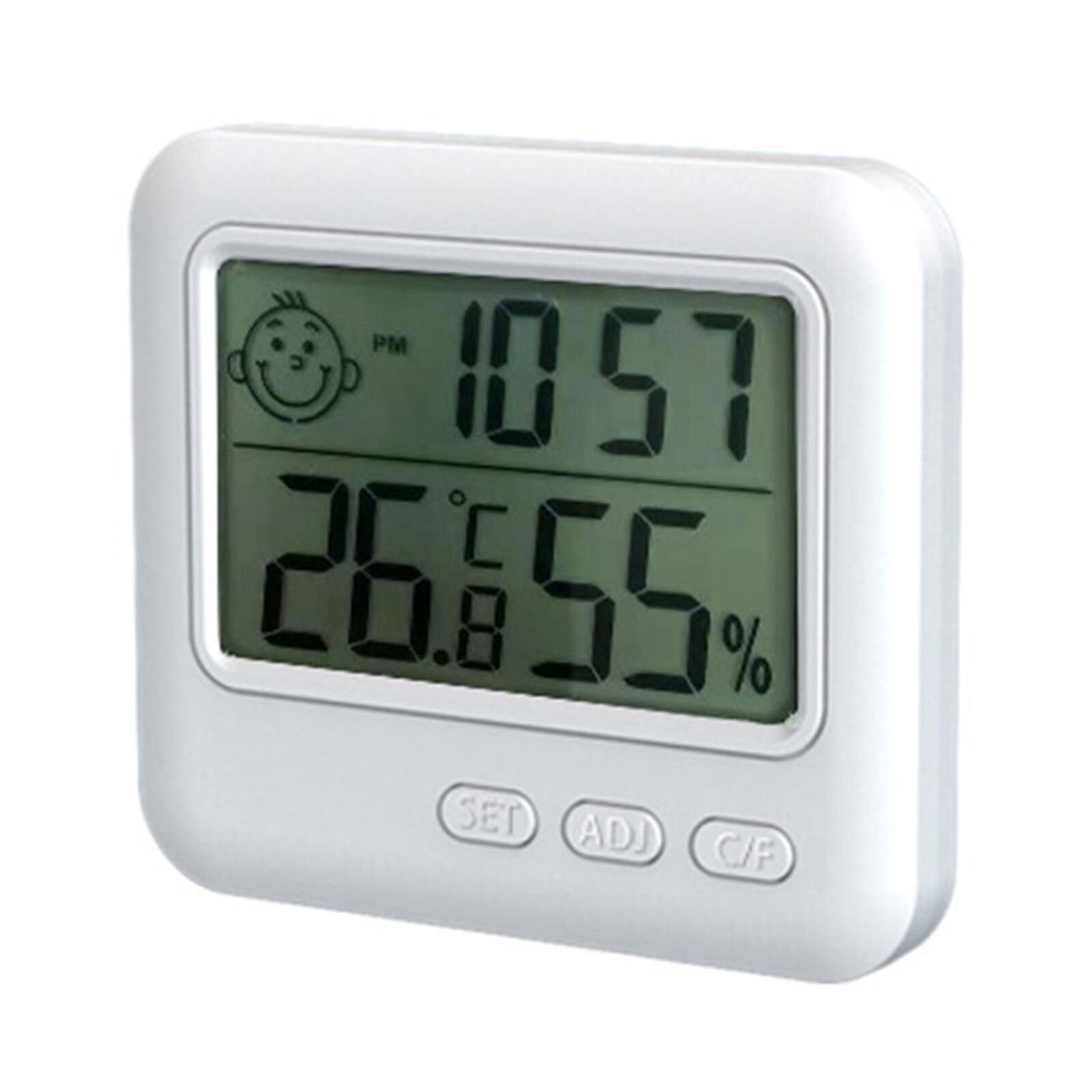 Wall Mount Temperature & Humidity Gauge, Digital Hygrometer Thermometer Indoor