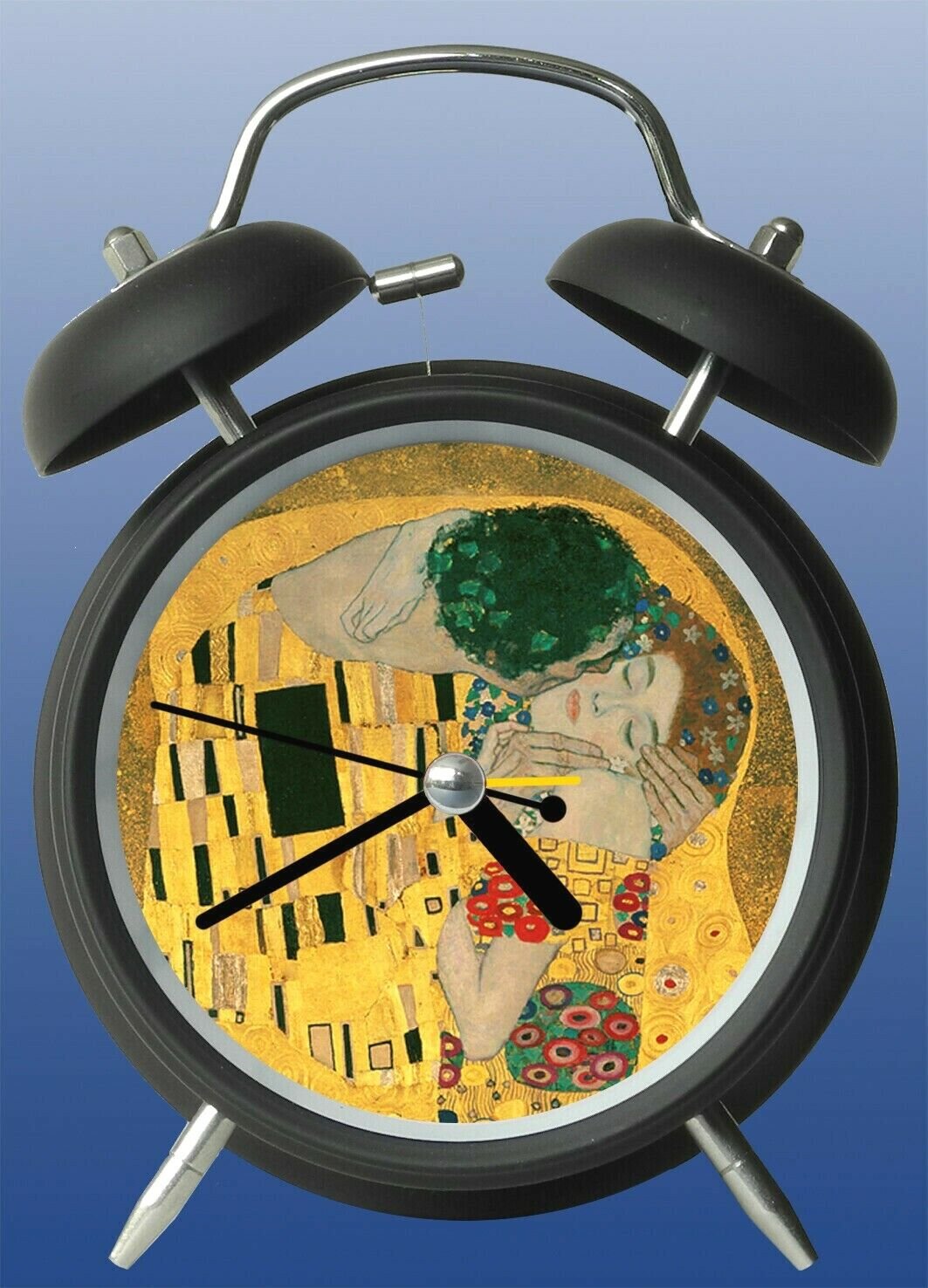 Watch Alarm Clock Bedside Table And Table Noisless With Light Design Art Klimt