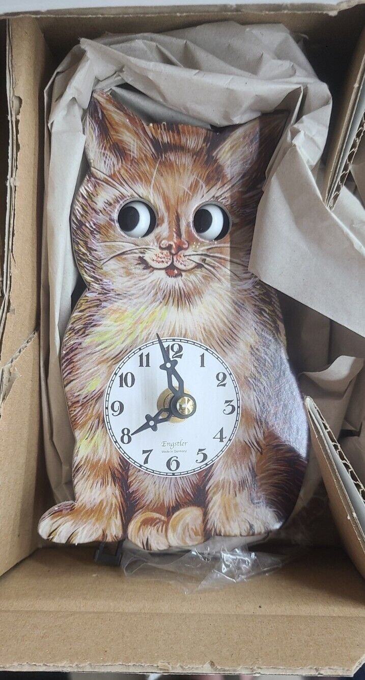 Alexander Taron Engstler Clock Mini Size Cat