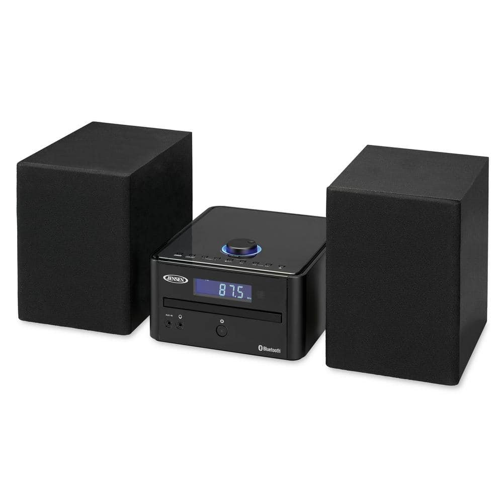 Bluetooth CD Music System with Digital AM/FM Stereo Receiver and Remote Control