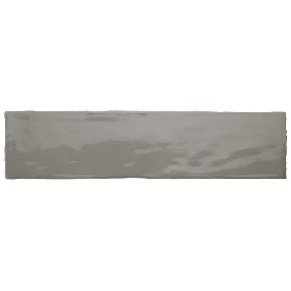 Chester Grey 3 in. x 12 in. Ceramic Wall Take Home Tile...