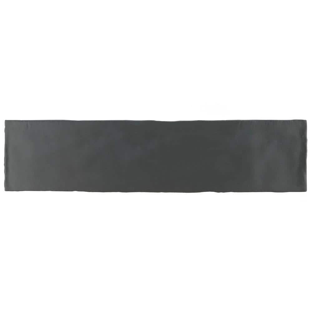Chester Matte Nero 3 in. x 12 in. Ceramic Wall Take Home...