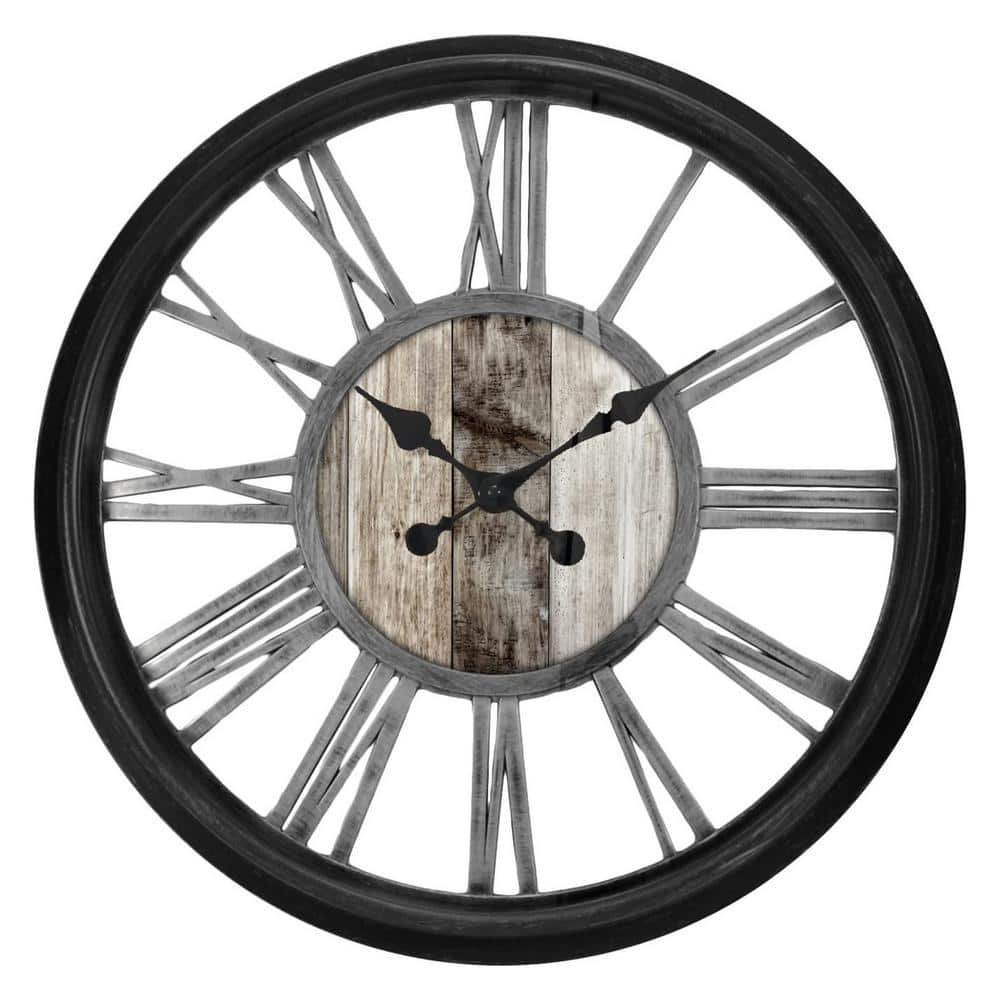 Dublin Vintage Round 20 in. Wall Clock