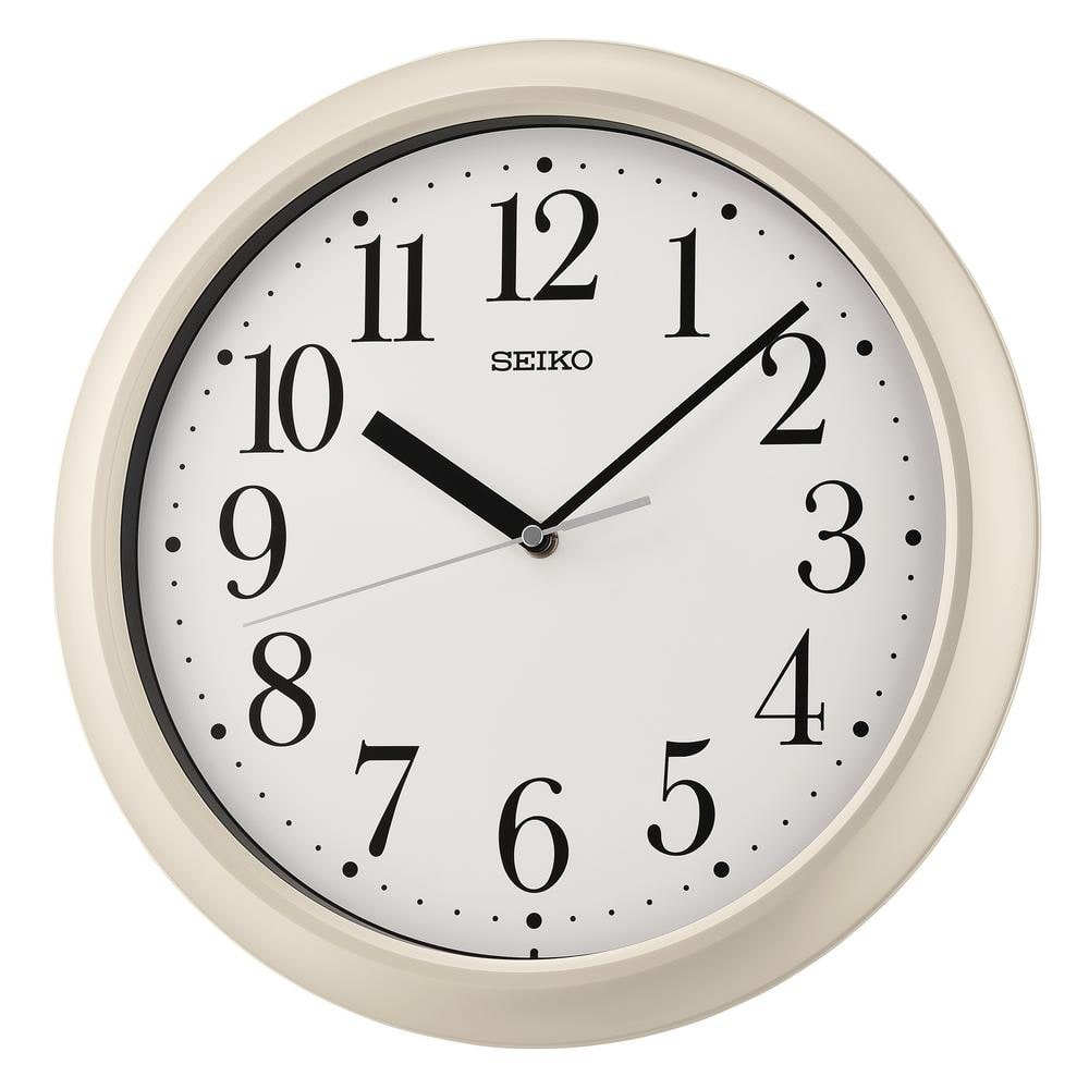 13 in. Yori Pearl Office Wall Clock
