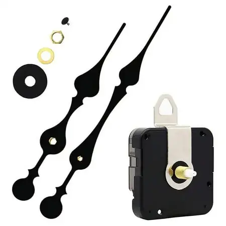 16 mm Quartz DIY Wall Clock Motor Kit Movement Mechanism Big Spade Clock Parts Repair Replacement