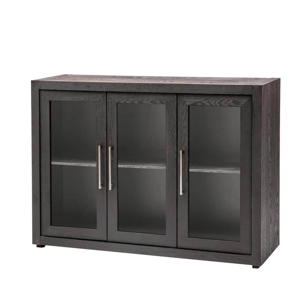 48 in. W x 15.7 in. D x 35.4 in. H Walnut...