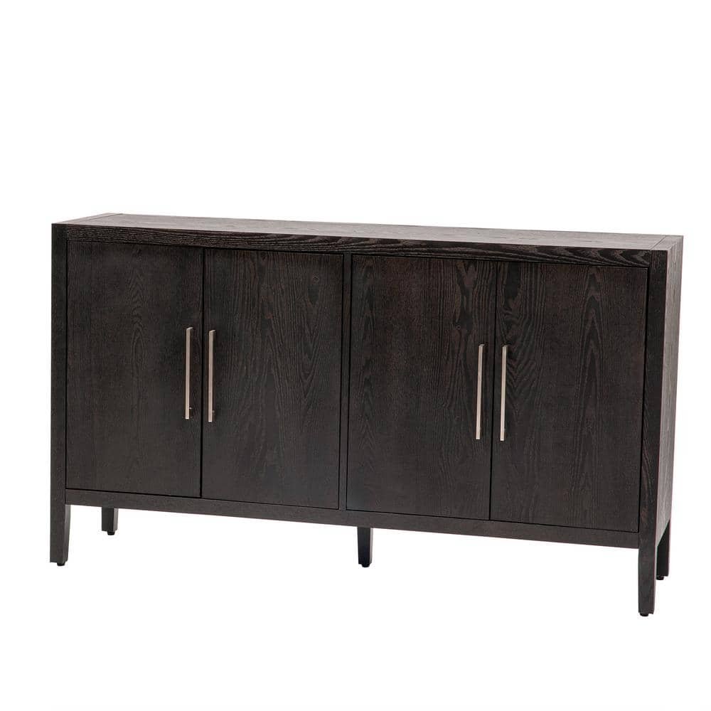 60 in. W x 15.7 in. D x 34.6 in. H Walnut...