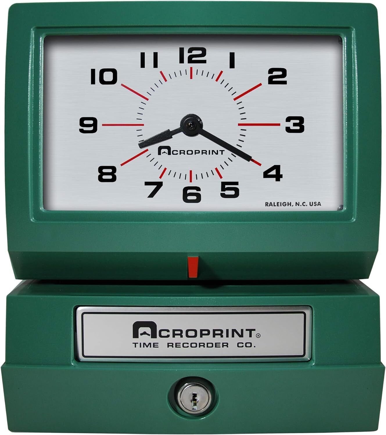 Acroprint 150AR3 Automatic Time Recorder, Prints Day Of The Week, Hour (1-12)