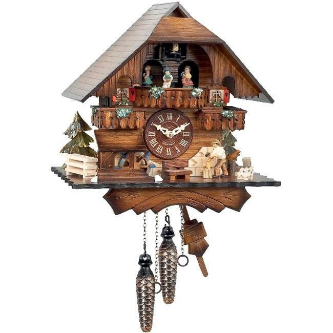 Alexander Taron 470QMT Engstler Battery-operated Cuckoo Clock - Full Size
