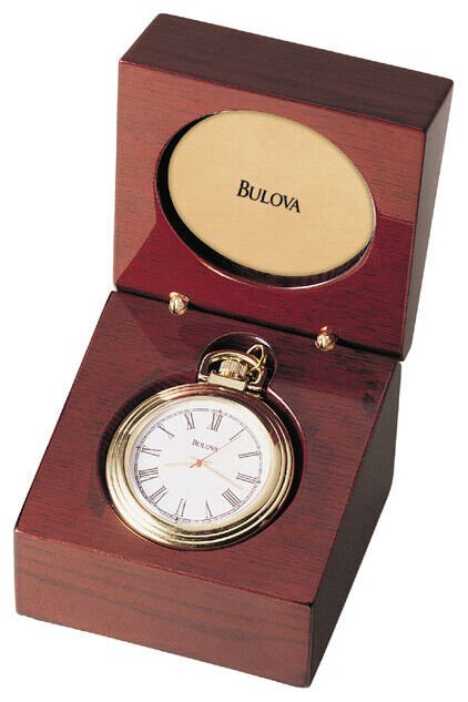 Ashton Table Clock by Bulova