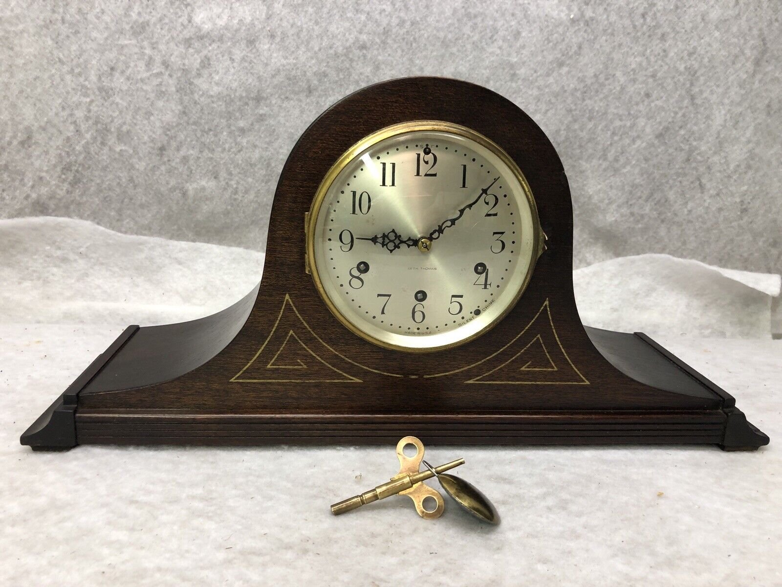 BEAUTIFUL ANTIQUE SETH THOMAS WESTMINSTER CHIME MANTEL MANTLE CLOCK NO. 58 1930