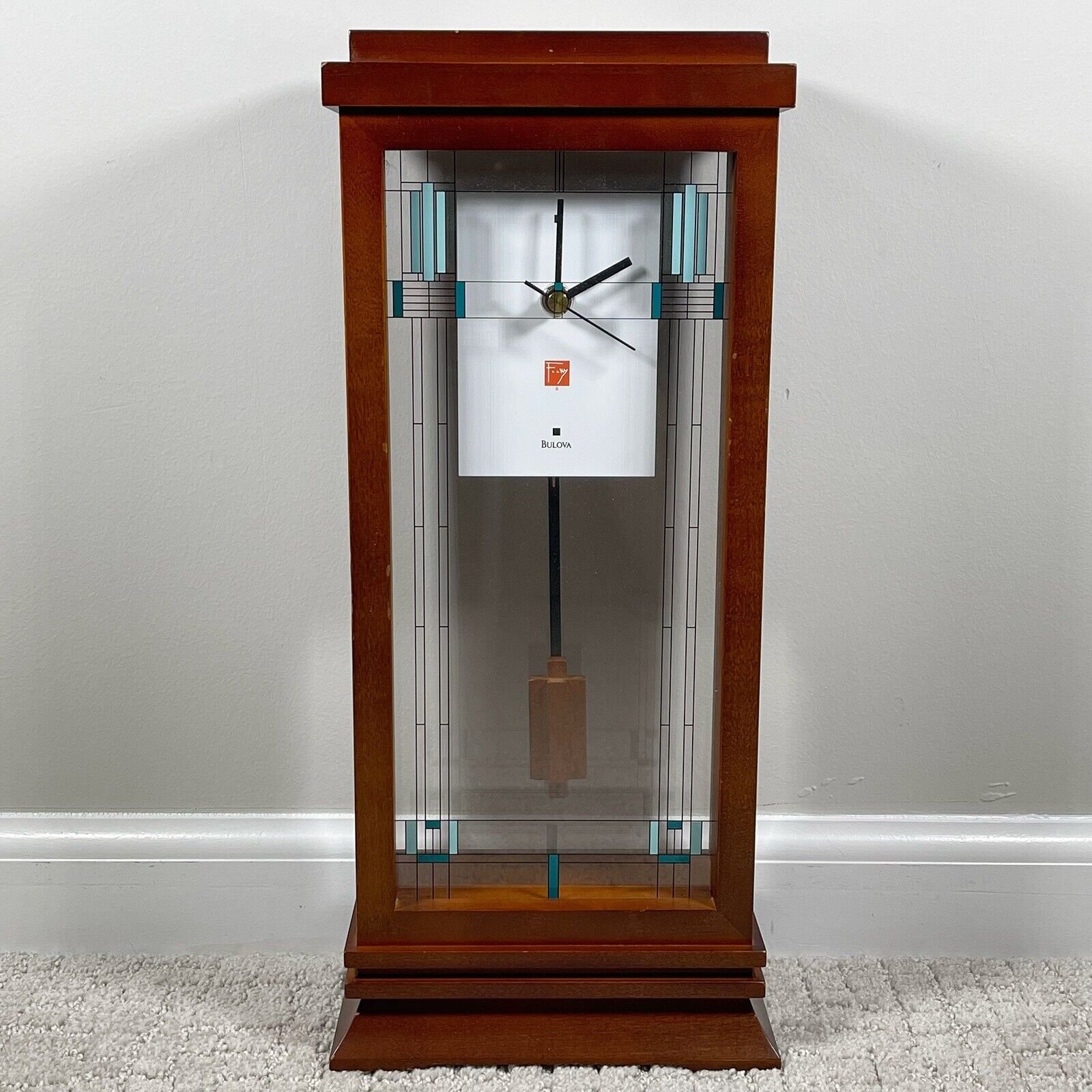 Best Bulova Frank Lloyd Wright Willits Table Mantel Clocks