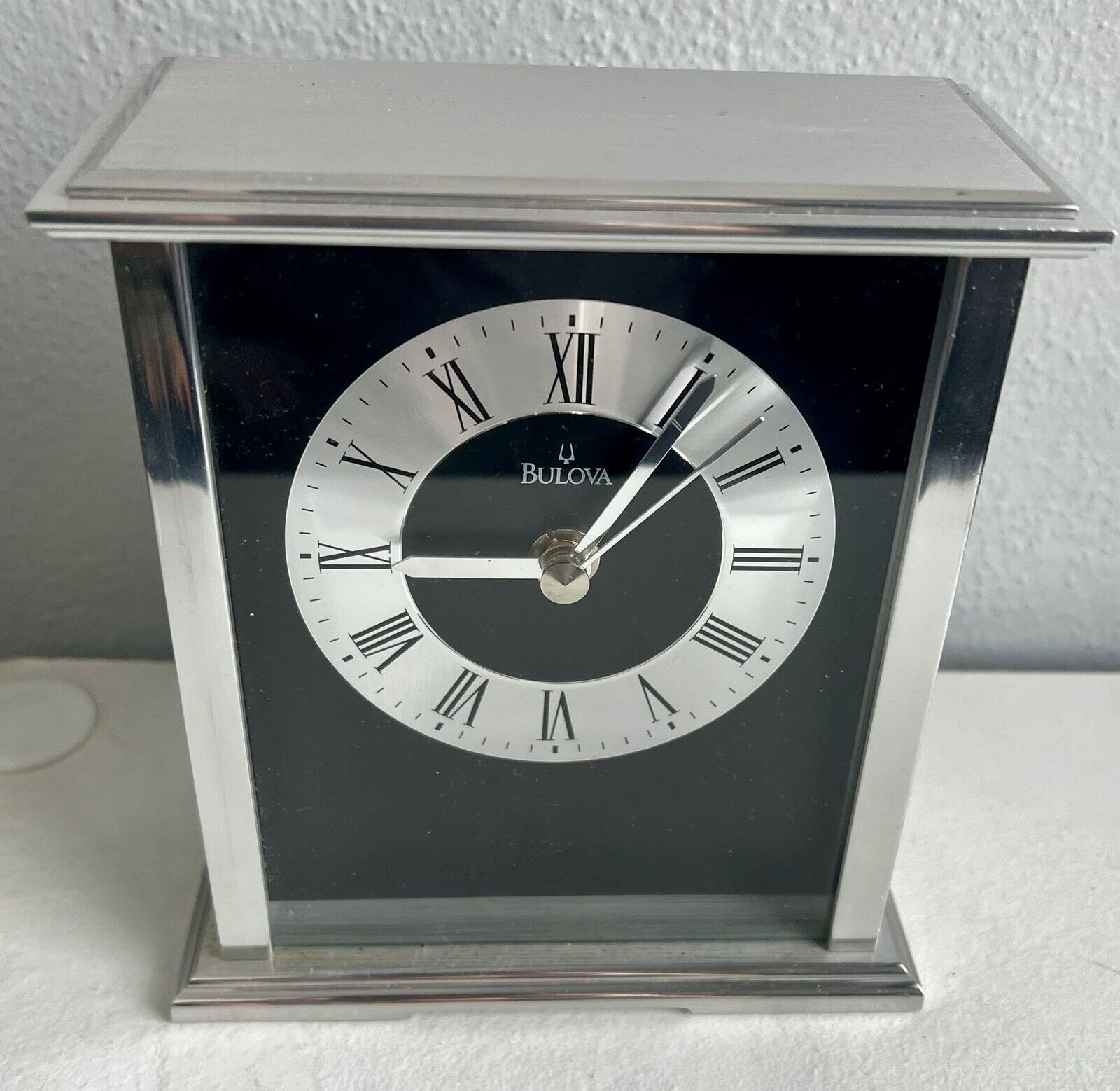 Bulova Baron Mantel/Tabletop clock In Working Condition