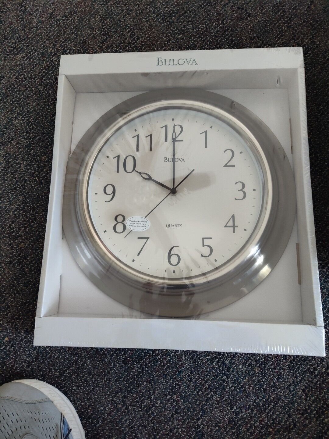 Bulova wall clock