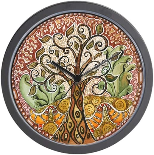 CafePress Tree of Life Unique Decorative 10" Wall Clock