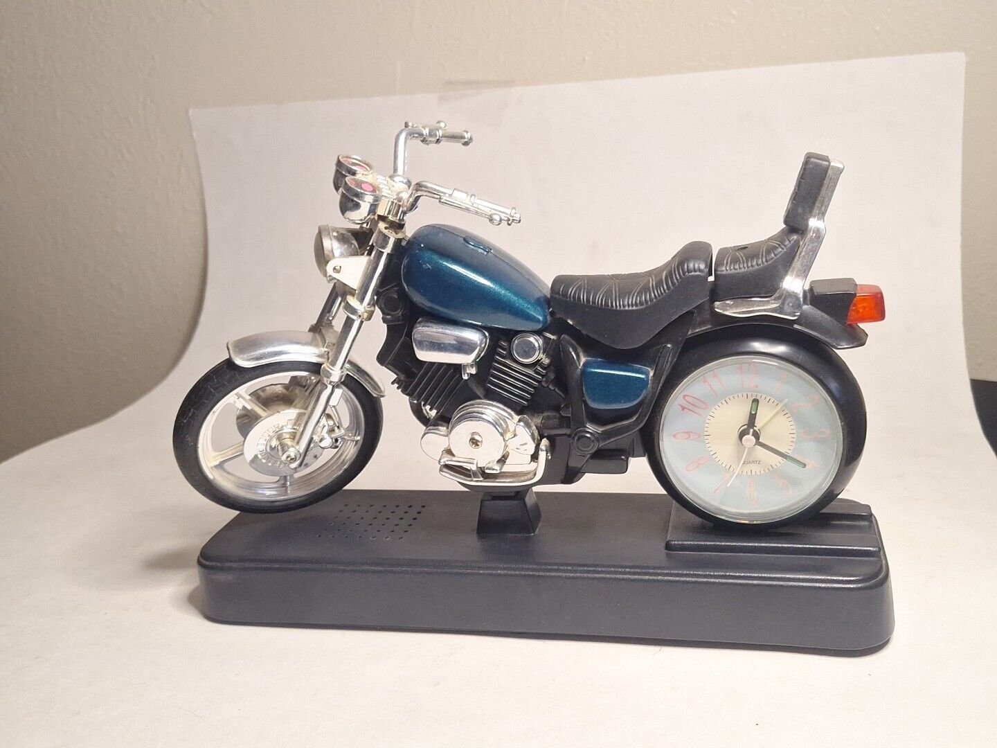 Clock - Chopper Desk Clock Motorcycle Sound & Alarm