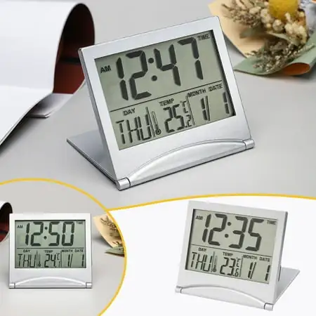 Clocks For Living Room Shelf Wall Battery Operated Red Led Bedrooms Digital Travel Alarm Clock Foldable Clocks For Living Room Shelf Wall Battery Operated Red Led Bedrooms Digital Travel Alarm Clock image