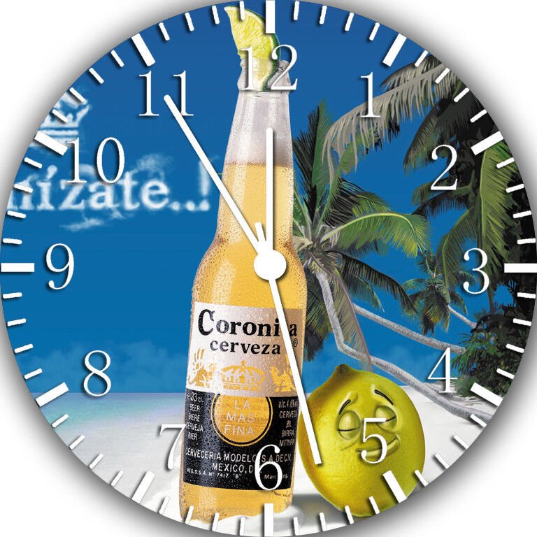 Corona Beer Extra Frameless Borderless Wall Clock Nice For Gifts or Decor W212