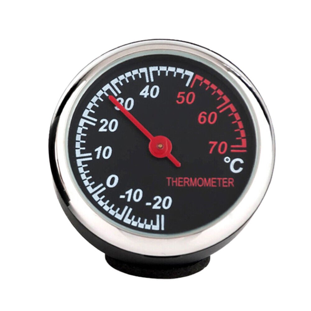 Dashboard Clock Temperature Gauge Automotive Car Hygrometer
