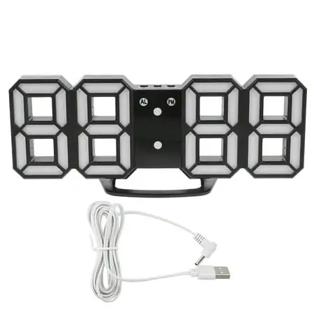 Digital Clock Clock Alarm Alarm Clock Digital Battery Operated Wall Clock 3 D LED Clock Digital LED photo Digital Clock Clock Alarm Alarm Clock Digital Battery Operated Wall Clock 3 D LED Clock Digital LED