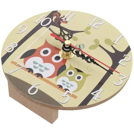 European Style Retro Small Table Clock Clocks Desk Decor Small Desk Clock Kitchen Clock Decorative