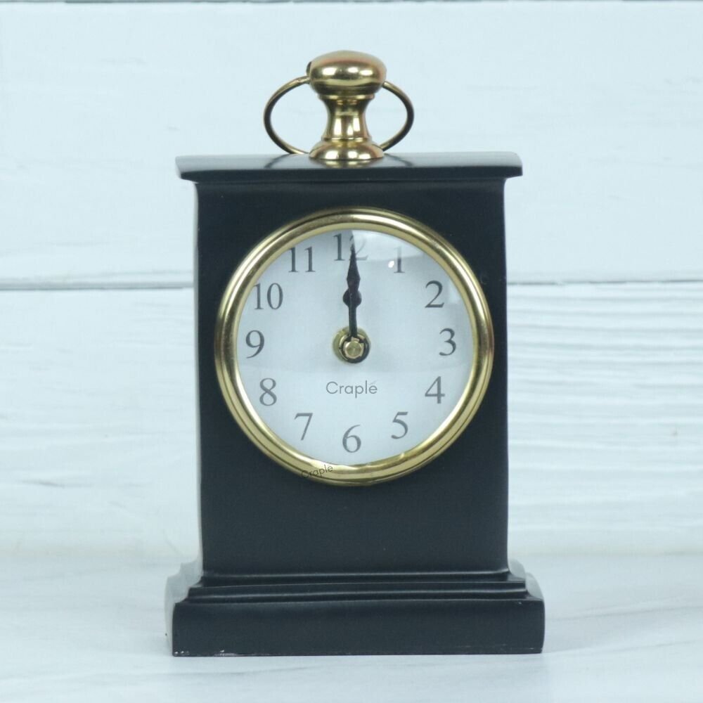 Handmade Aluminium Table Top Clock – Premium Gift & Decor Item collectible decor