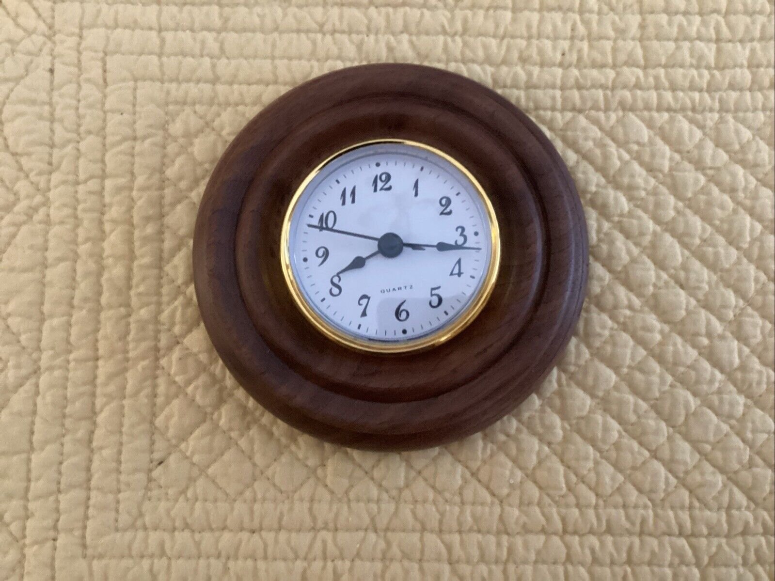 Handmade Walnut Wall Clock