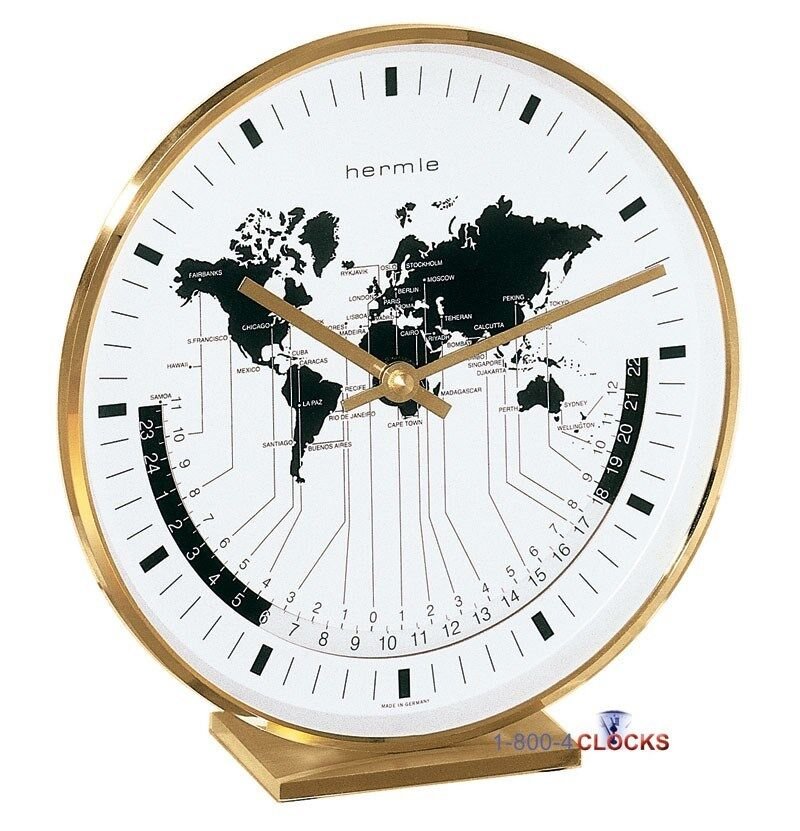 Hermle Buffalo I World Clock 33% OFF MSRP 22704-002100