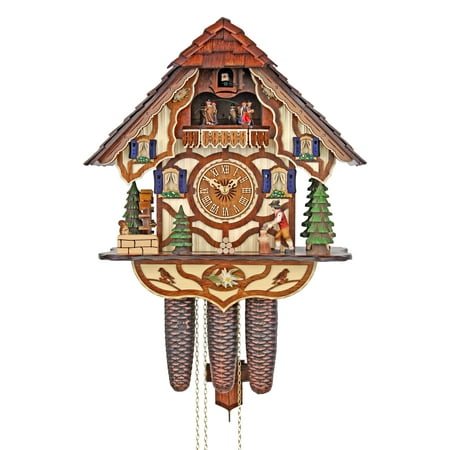 HerrZeit by Adolf Herr Cuckoo Clock - The Busy Wood Chopper