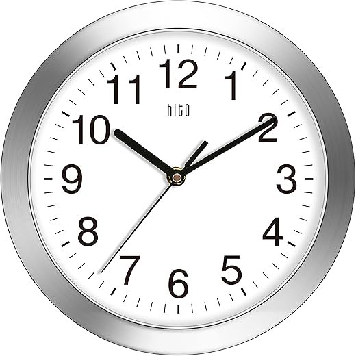 Best Brushed Aluminum Wall Clocks
