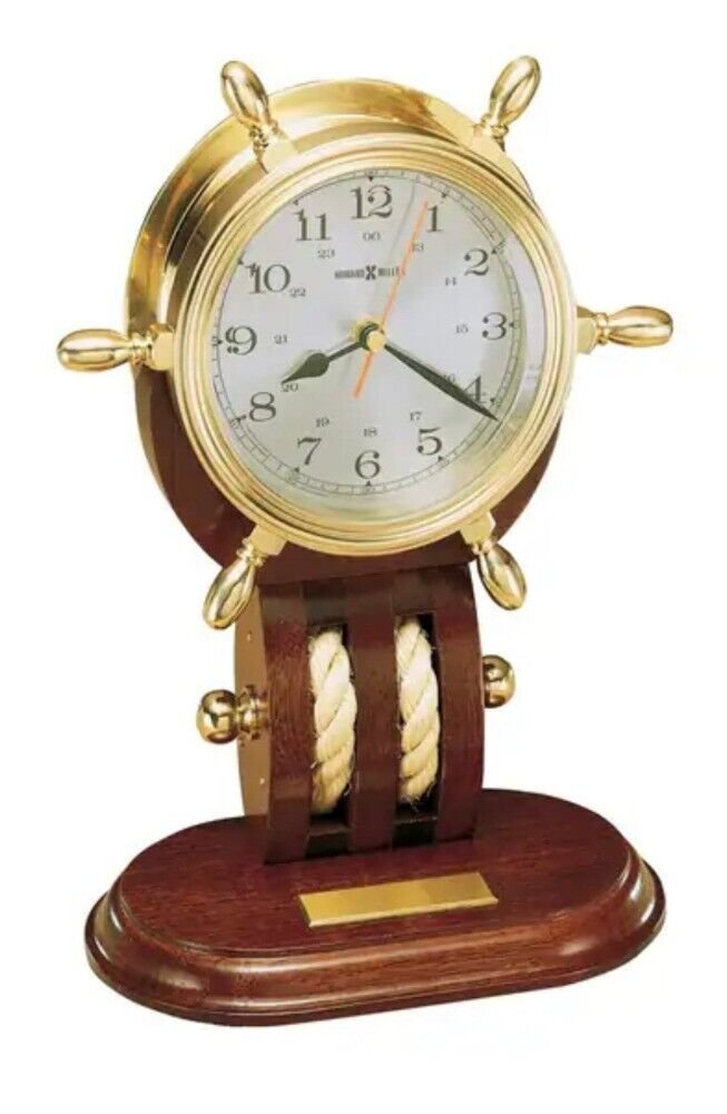 Howard Miller Nautical Old World Style Mantel Britannia Clock