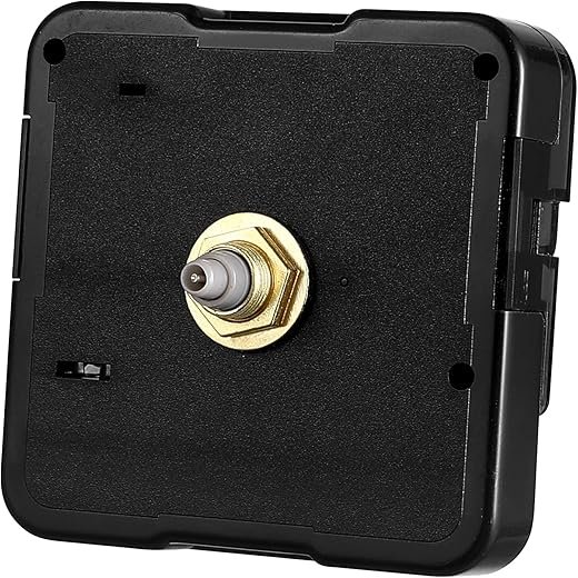 IMIKEYA Quartz Wall Clock Movement: Wall Clock Mechanism Replacement Clock Movement Kit Battery Operated Clock Mechanism Silent DIY Wall Clock Repair Part Replacement Clock Part
