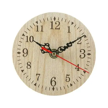 KCZQLHM Desk & Shelf Clocks Clock Vintage Rustic Wooden Wall Clock Antique Shabby Retro Home Kitchen Room KCZQLHM Desk & Shelf Clocks Clock Vintage Rustic Wooden Wall Clock Antique Shabby Retro Home image