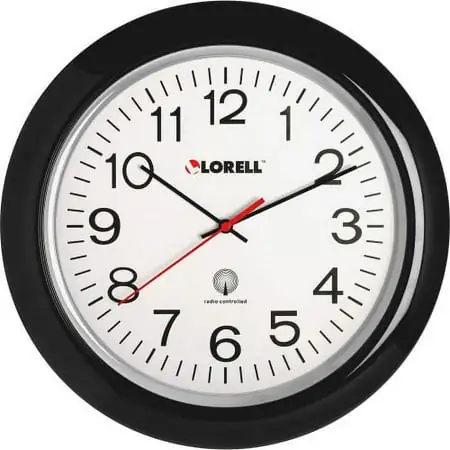 Lorell 13 1 / 4 Radio Controlled Wall Clock