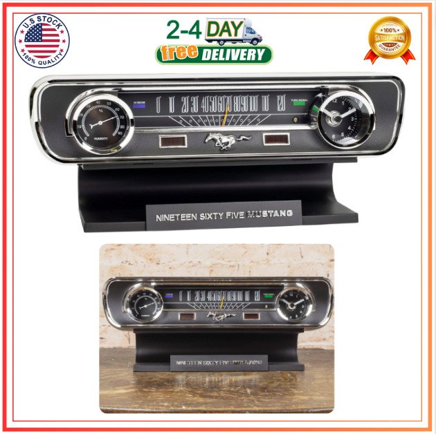 Mark Feldstein & Associates Ford 1965 Mustang Vintage Dashboard Tabletop Desk...