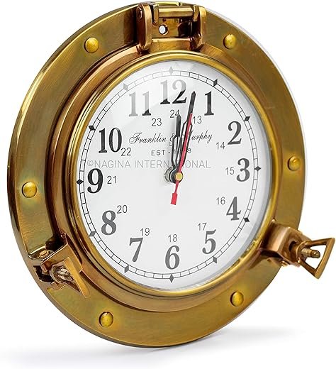 Best Brass Decorative Ships Clocks