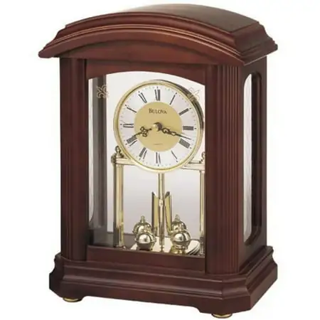 Nordale Mantel Clock by Bulova photo Nordale Mantel Clock by Bulova image