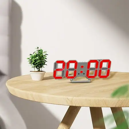 Pittun 636 Digital Alarm Clock Automatic Photosensitive Digital Clock 3 D Electronic Clock Multi photo Pittun 636 Digital Alarm Clock Automatic Photosensitive Digital Clock 3 D Electronic Clock Multi