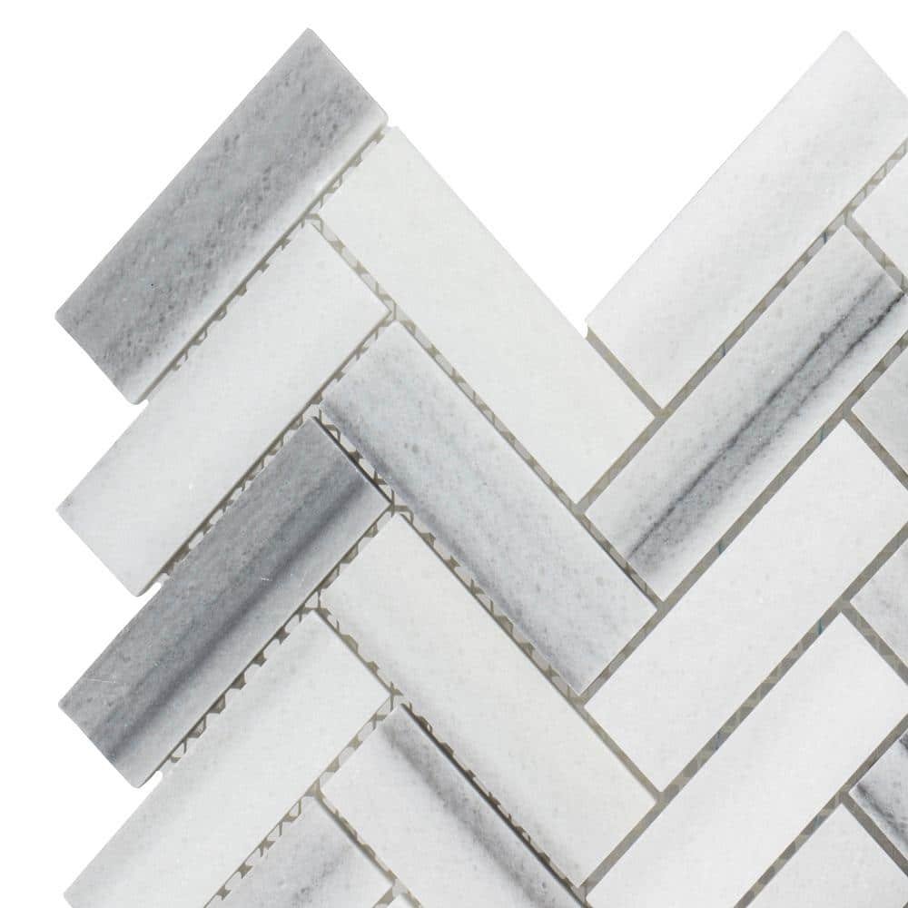Take Home Tile Sample - Zebra Plains Gray 5.5 in. x 5...