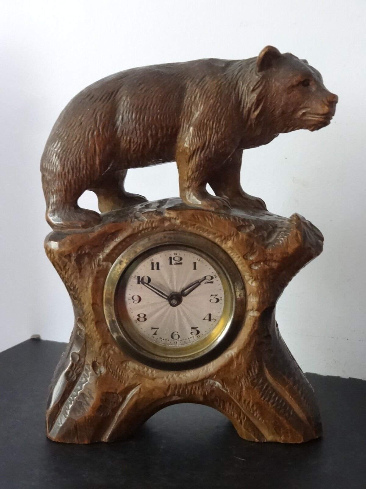 Best Antique Wood Carved Desk Clocks