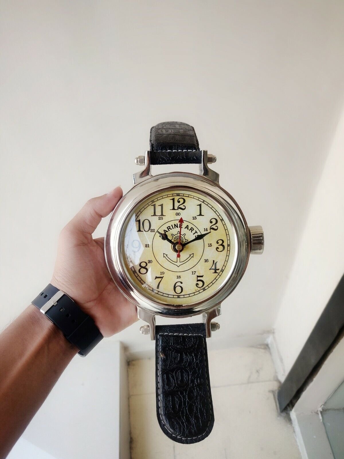 Vintage Table Watch Desktop Nautical Clock Beautiful Office Home Decorative Gift