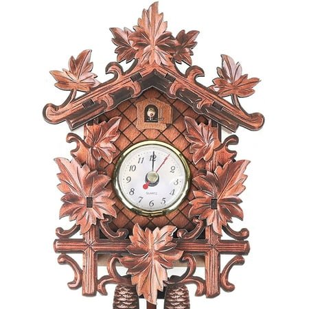 Vintage Wall Clock Traditional Clock House Hanging Coo Coo Clocks Wall Cloc