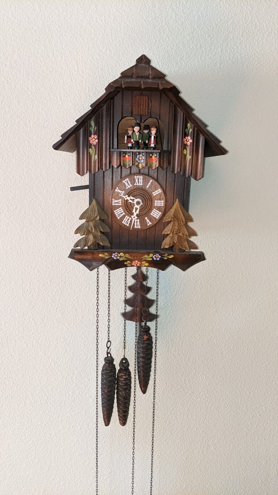 1987 A. Schneider 1 Day Musical Cuckoo Clock