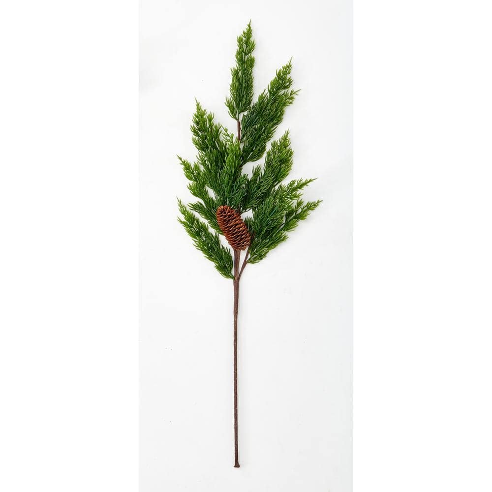 29 in Artificial Pine and Pine Cone Spray, Set of 3